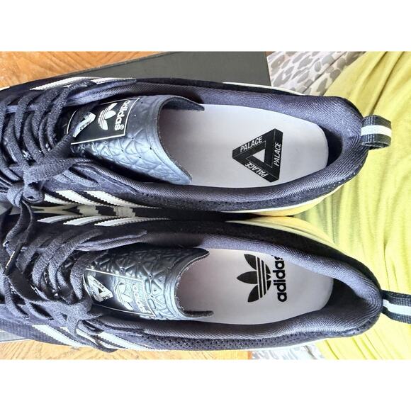 adidas Palace Pro Boost Black White Gold Size 11.5 - Picture 8 of 10